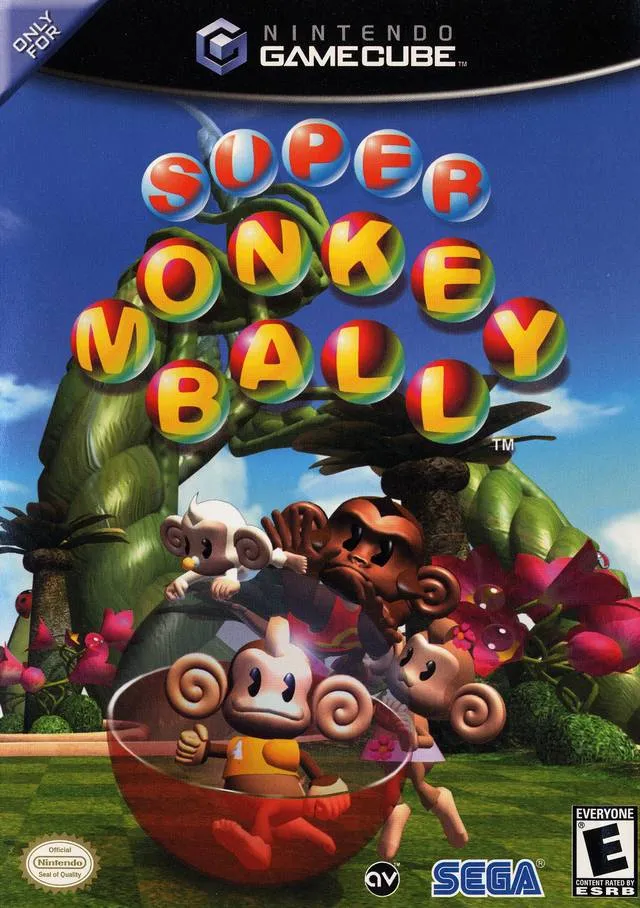 Super Monkey Ball box art