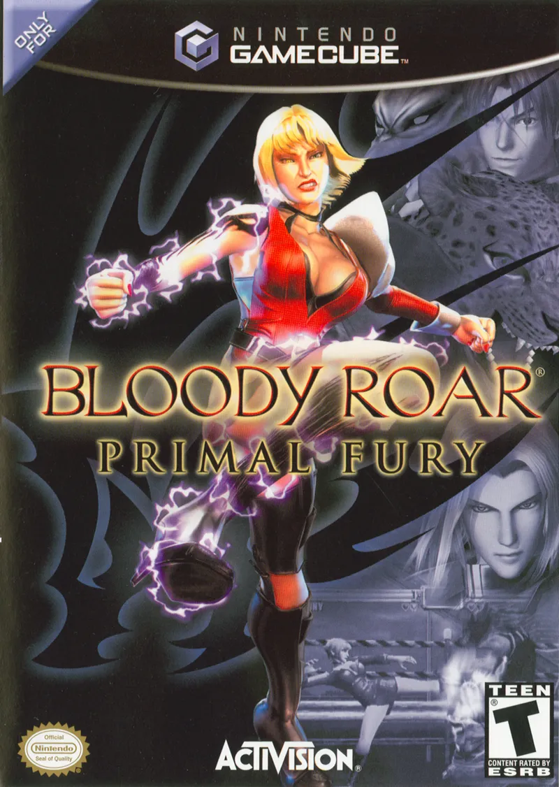 Bloody Roar: Primal Fury box art