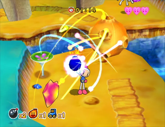 Backdrop artwork for Bomberman Jetters
