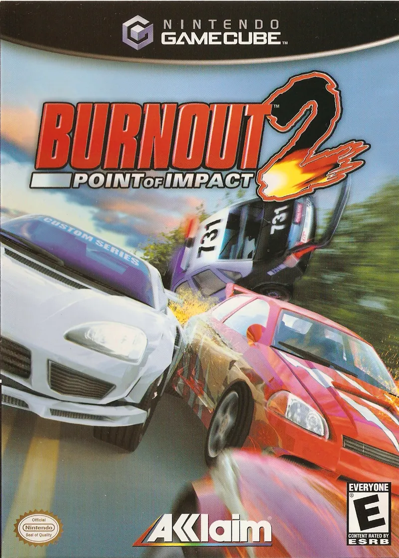 Burnout 2: Point of Impact box art