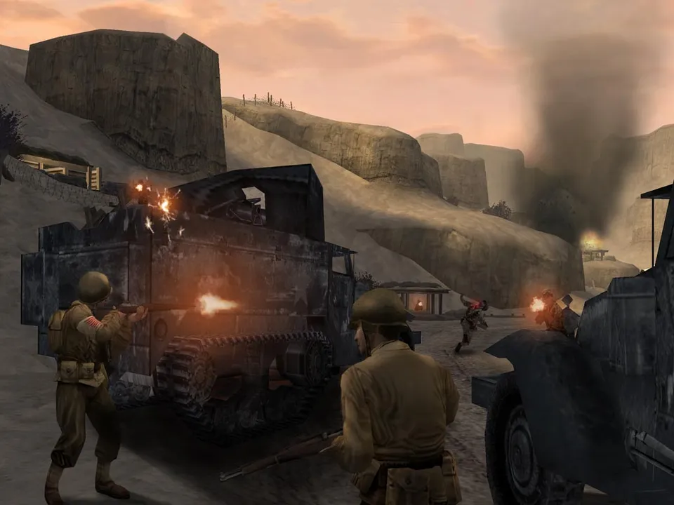Backdrop artwork for Call of Duty 2: Big Red One