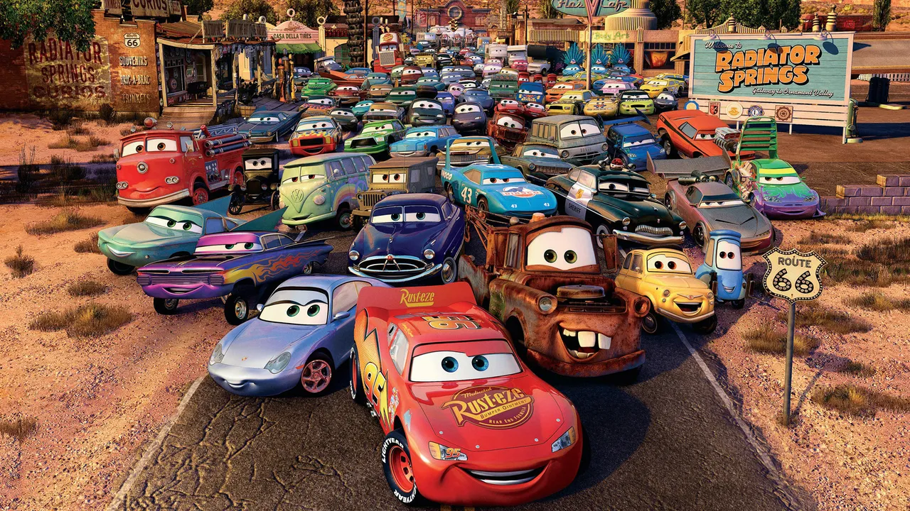 Backdrop artwork for Cars