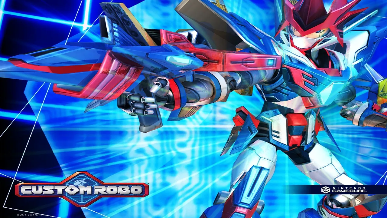 Backdrop artwork for Custom Robo