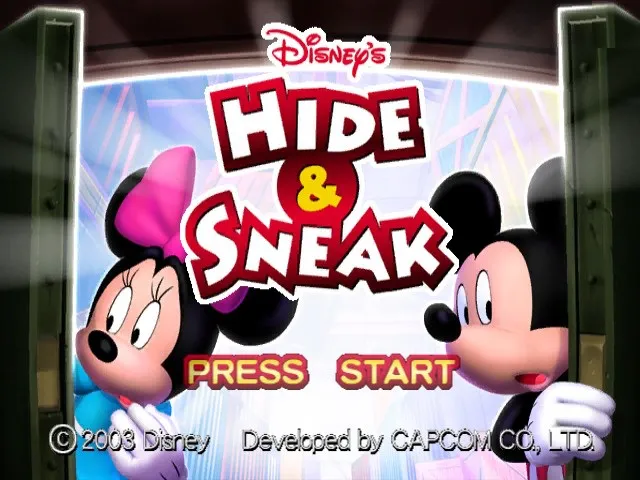 Backdrop artwork for Disney's Hide & Sneak