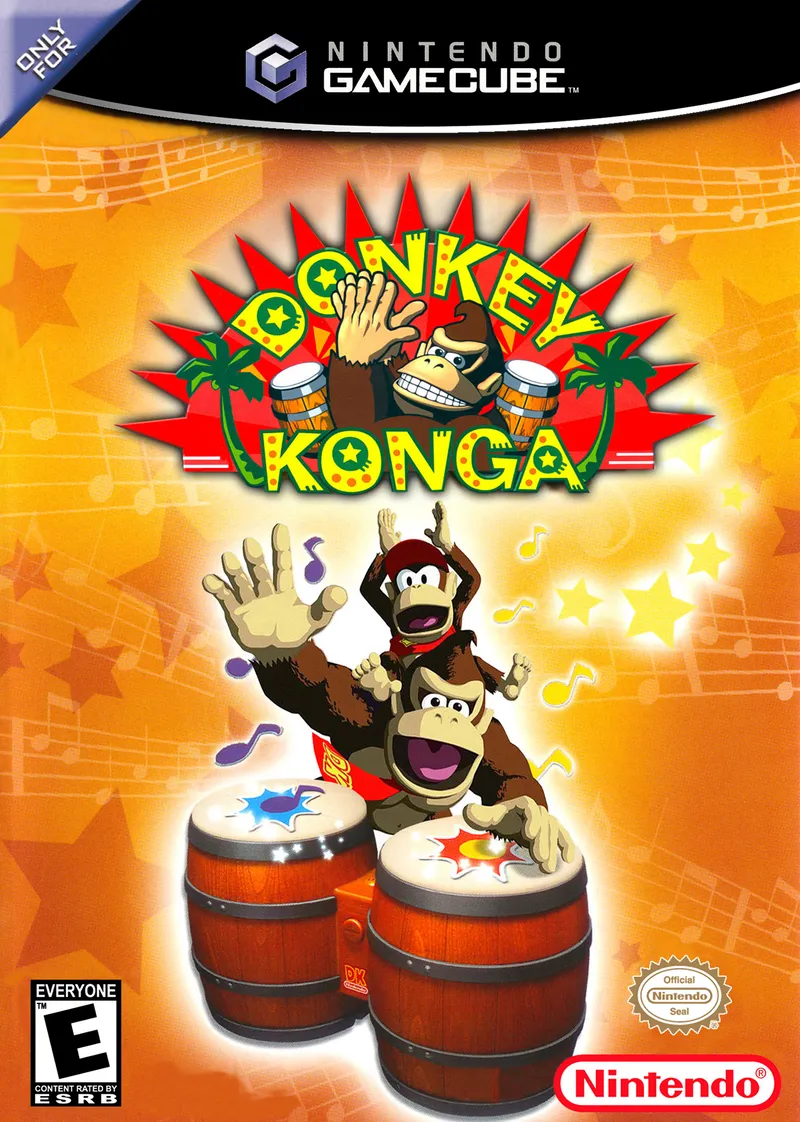 Donkey Konga box art