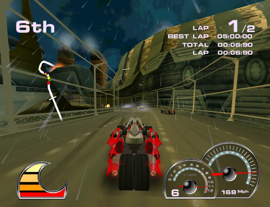 Backdrop artwork for Drome Racers