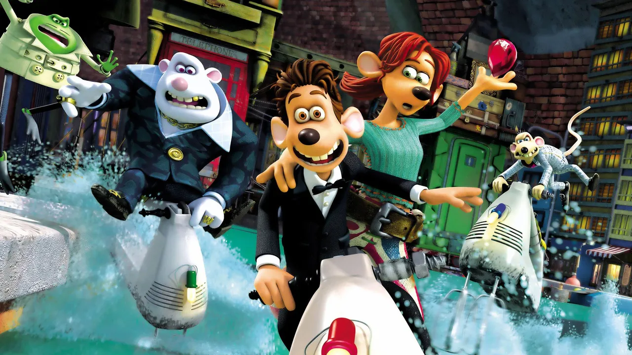 Backdrop artwork for Flushed Away