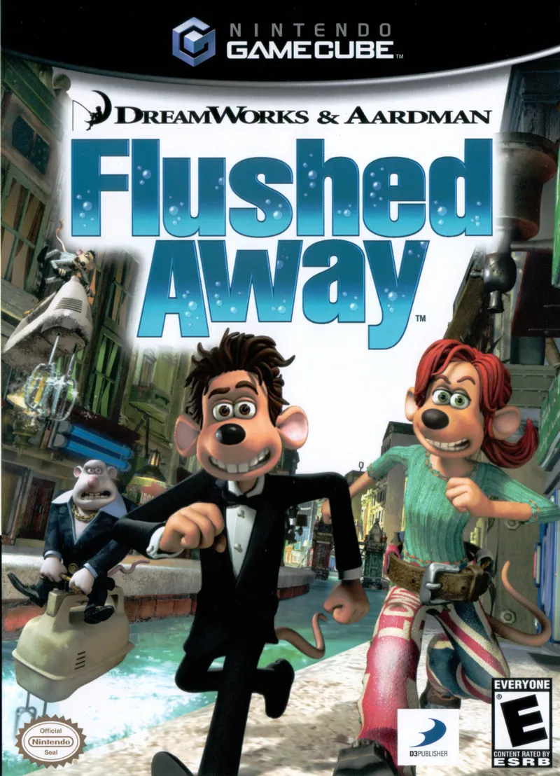 Flushed Away box art