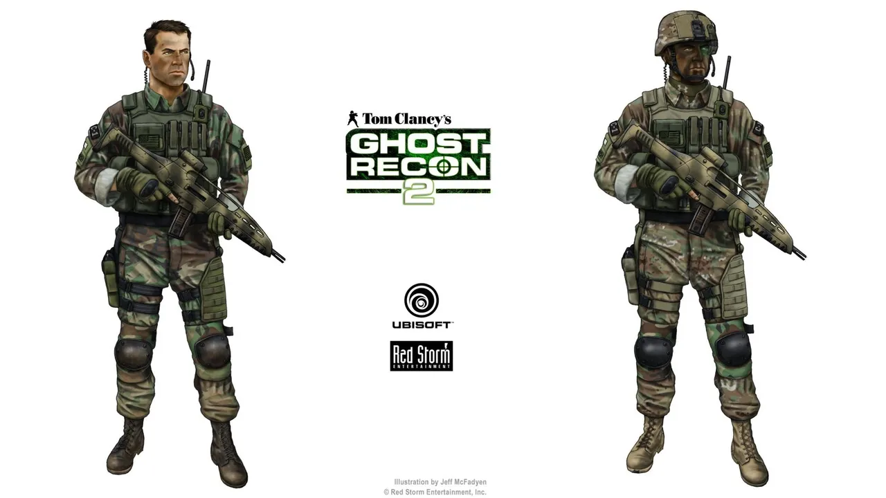 Backdrop artwork for Tom Clancy's Ghost Recon 2