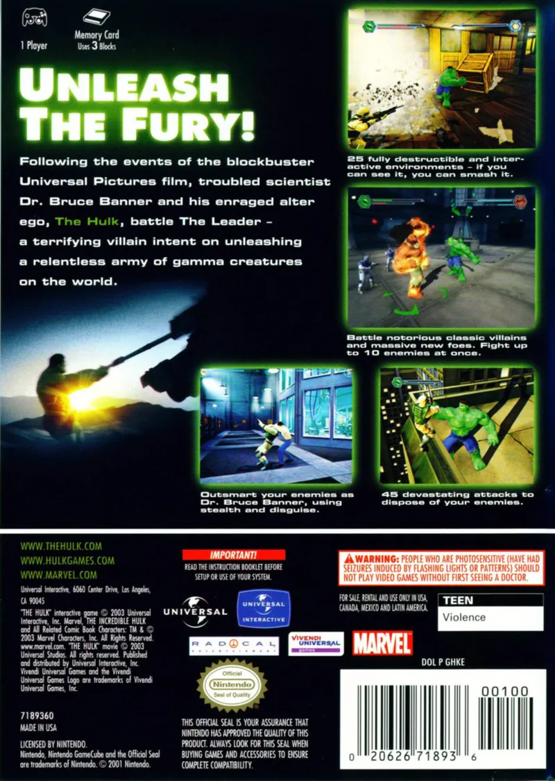 Hulk box back