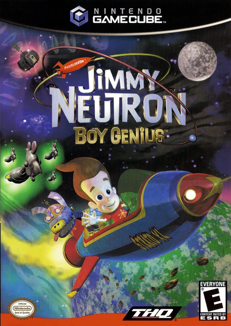 Jimmy Neutron: Boy Genius box art