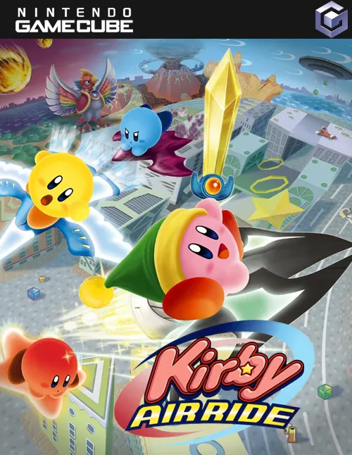 Kirby Air Ride box art