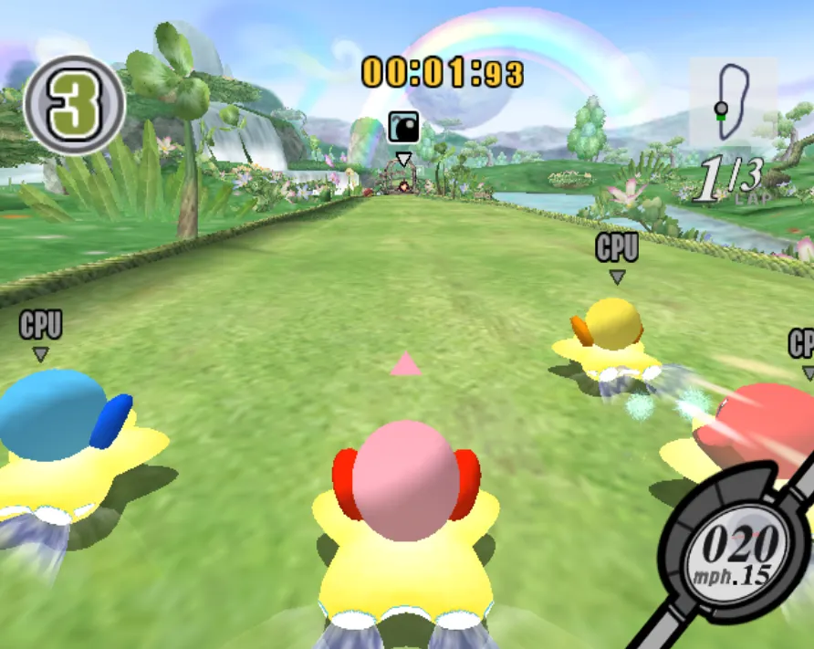 Kirby Air Ride screenshot