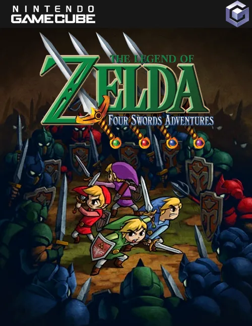 The Legend of Zelda: Four Swords Adventures box art