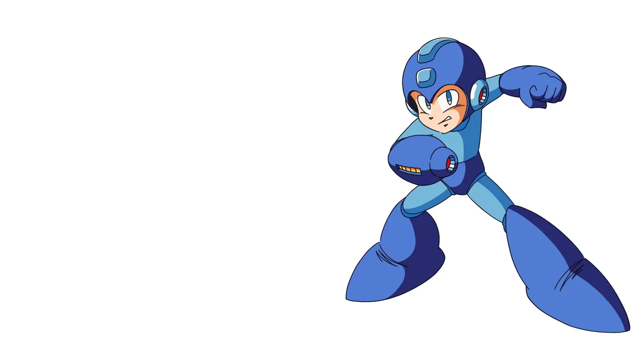 Backdrop artwork for Mega Man Anniversary Collection