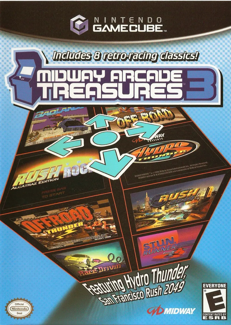 Midway Arcade Treasures 3 box art