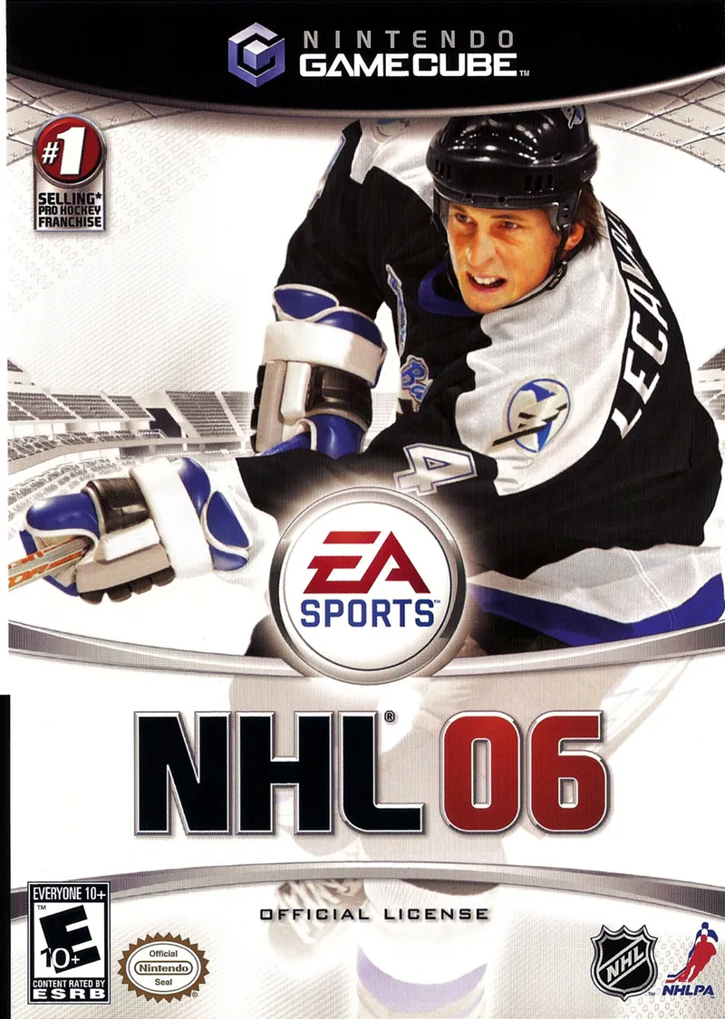 NHL 06 box art