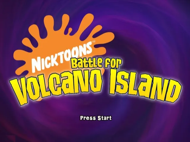 Backdrop artwork for Nicktoons: Battle for Volcano Island