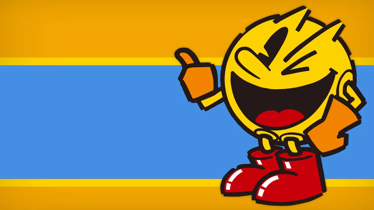 Backdrop artwork for Pac-Man Vs.