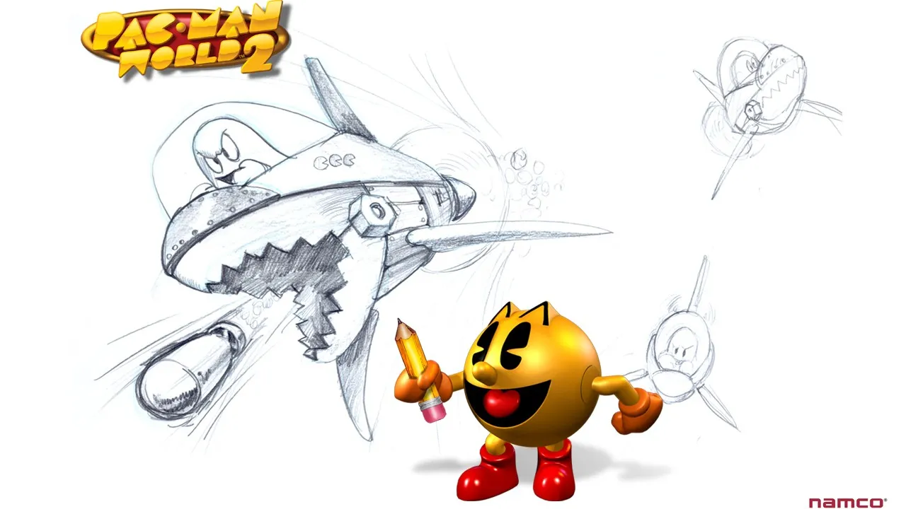 Backdrop artwork for Pac-Man World 2
