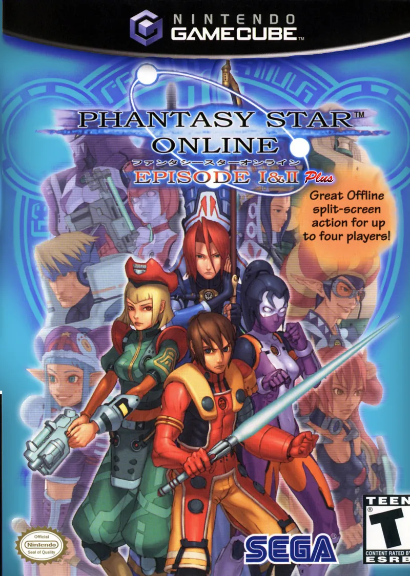 Phantasy Star Online: Episode I & II Plus box art