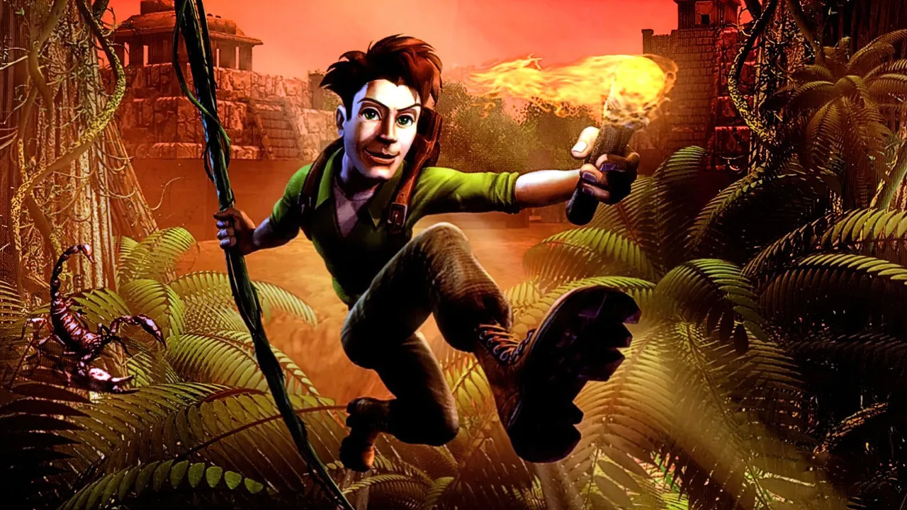 Backdrop artwork for Pitfall: The Lost Expedition