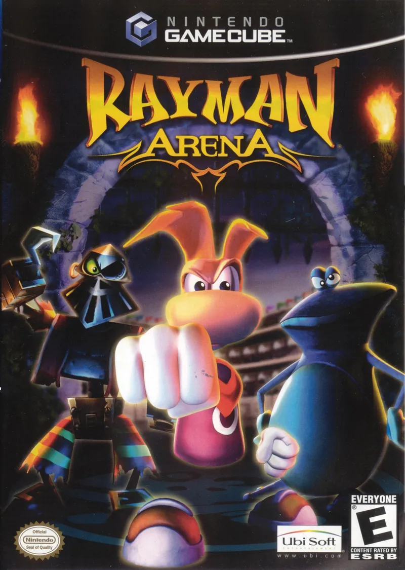 Rayman Arena box art