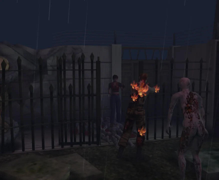 Resident Evil Code: Veronica X screenshot