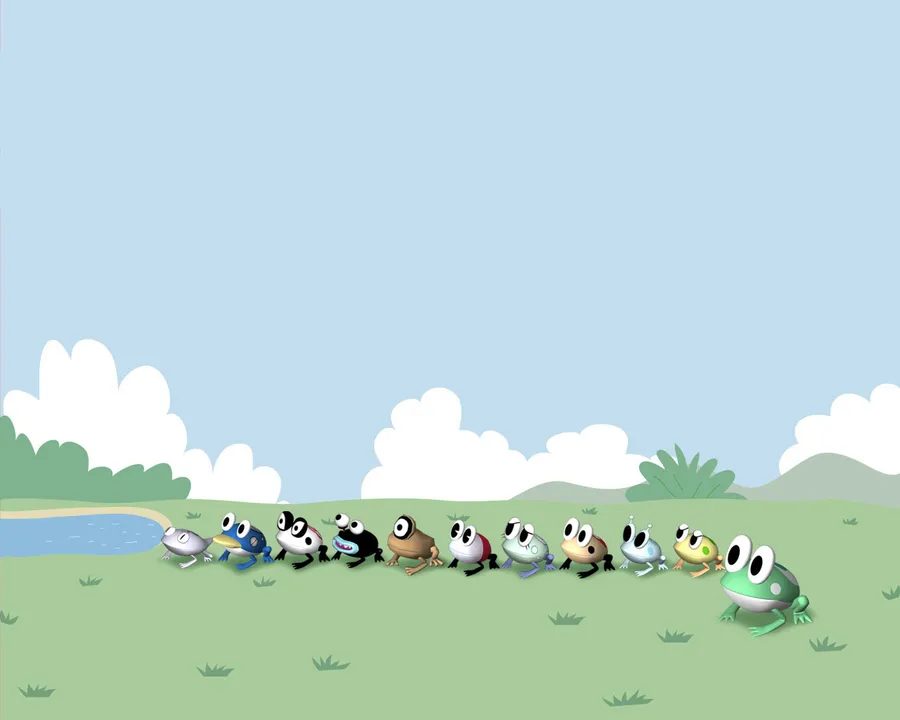 Backdrop artwork for Ribbit King