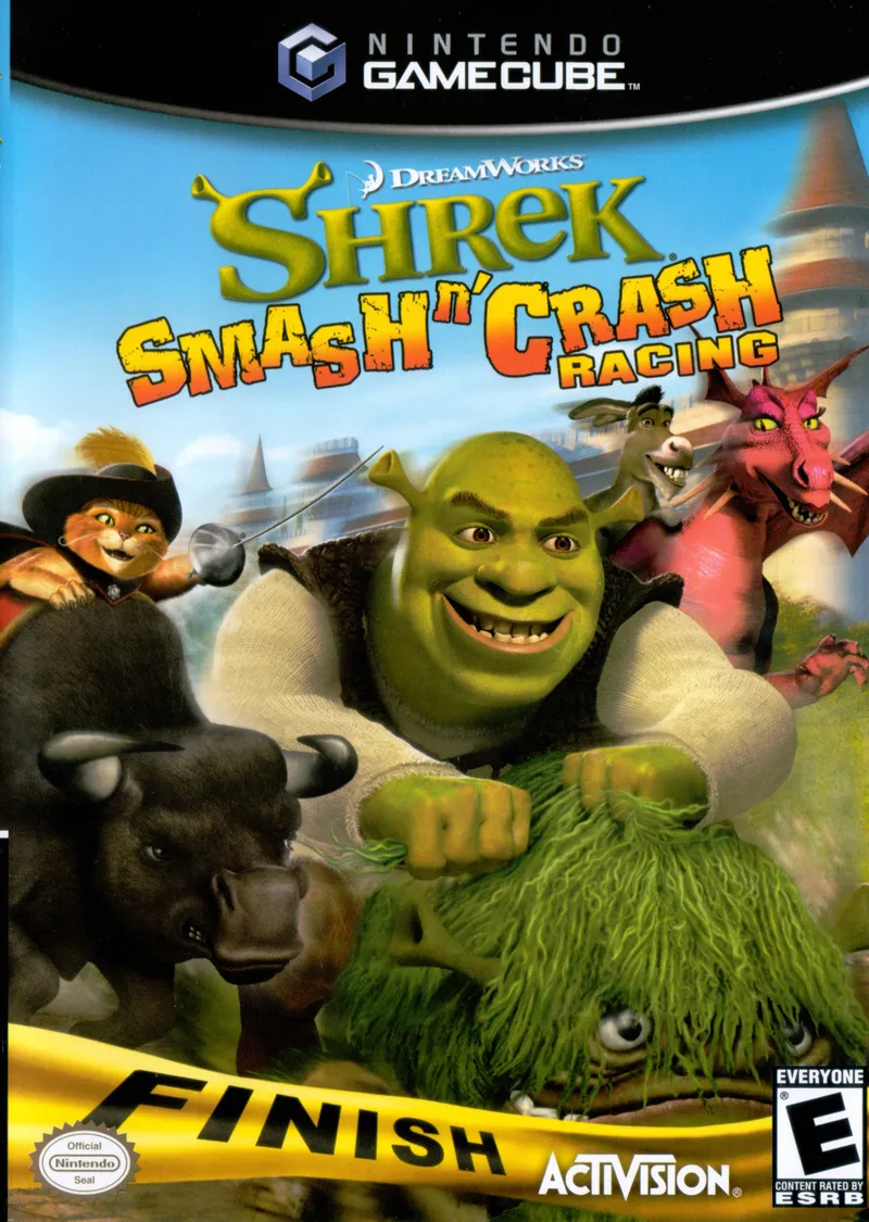 Shrek: Smash n' Crash Racing box art