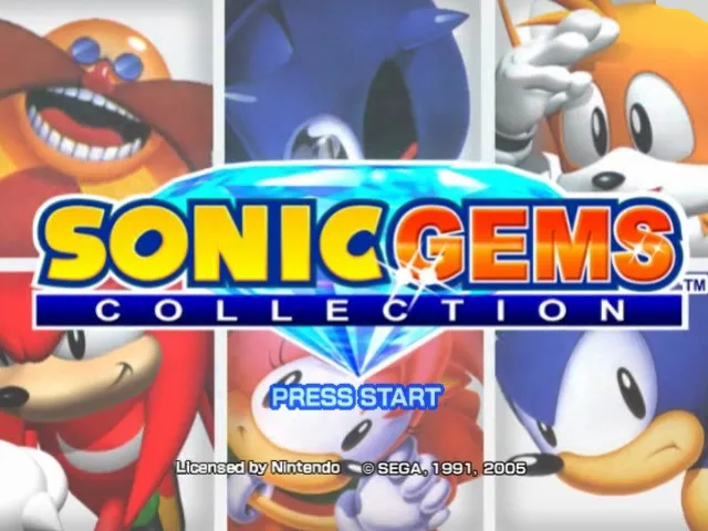 Sonic Gems Collection screenshot