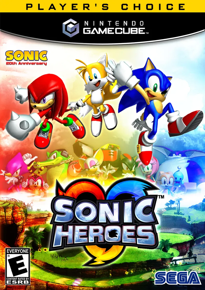Sonic Heroes box art