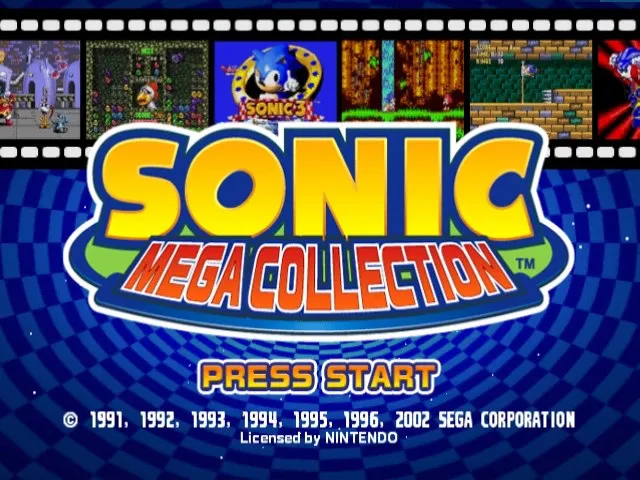 Sonic Mega Collection screenshot