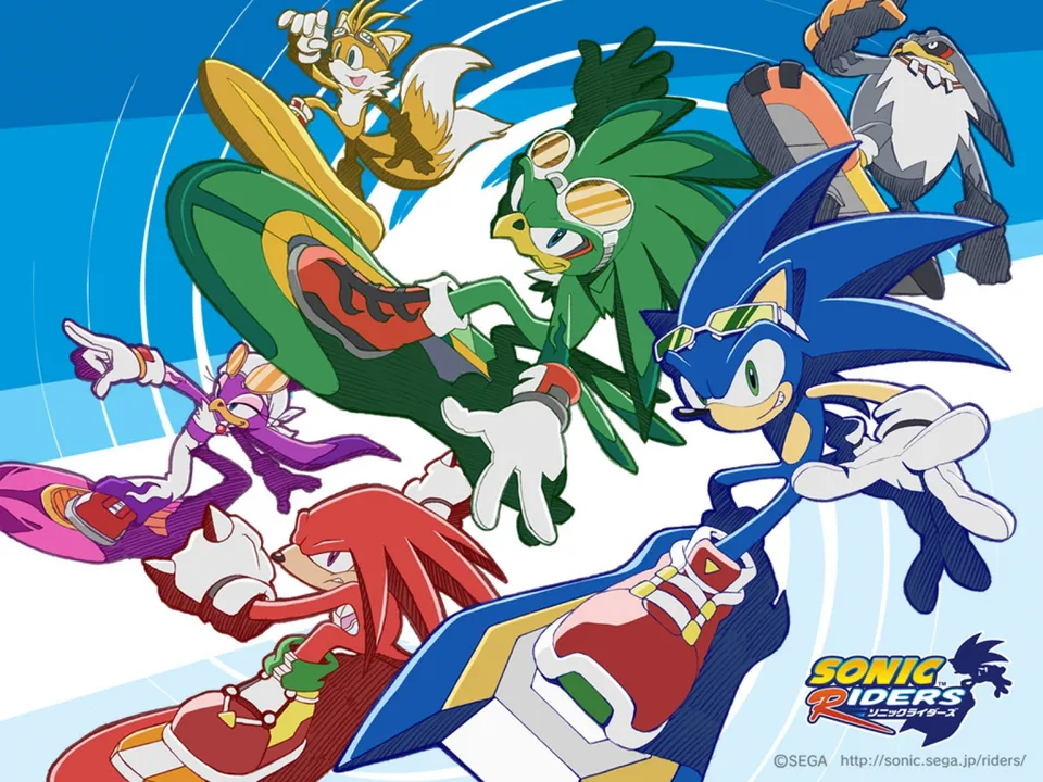Backdrop artwork for Sonic Riders