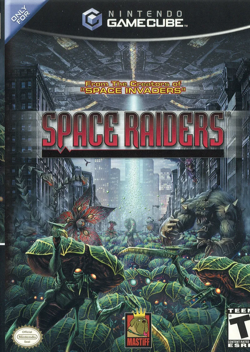 Space Raiders box art