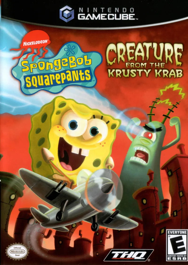 SpongeBob SquarePants: Creature from the Krusty Krab box art