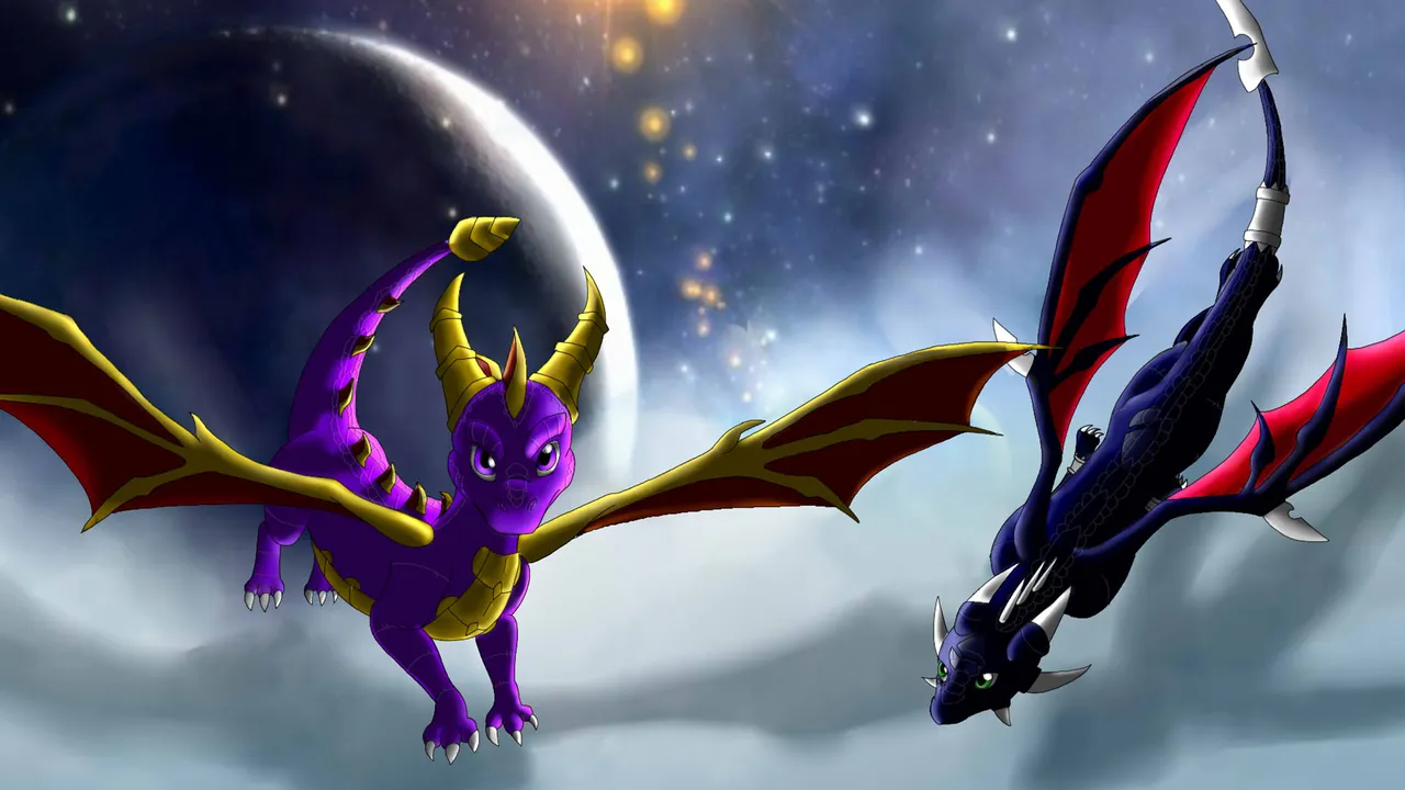 Backdrop artwork for The Legend of Spyro: A New Beginning