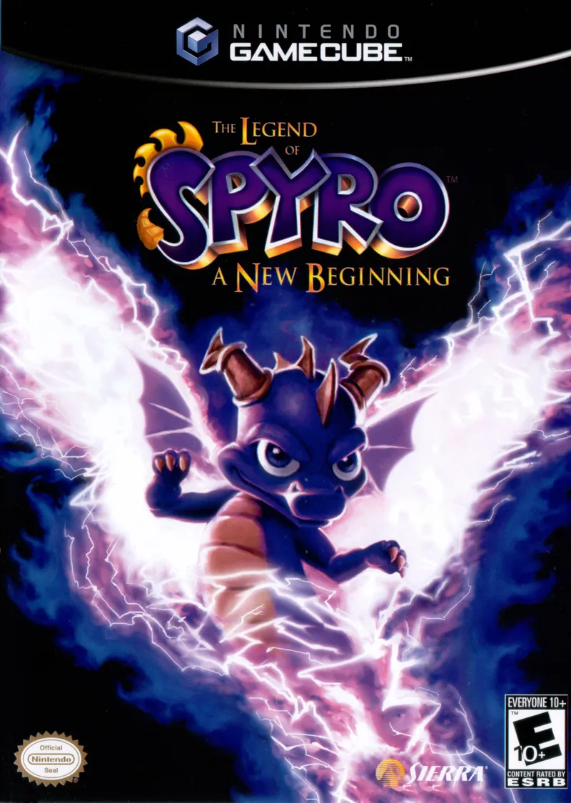 The Legend of Spyro: A New Beginning box art