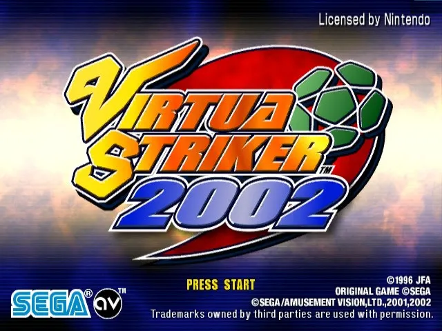 Virtua Striker 2002 screenshot