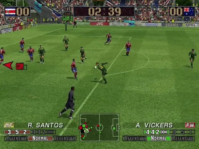 Virtua Striker 2002 screenshot