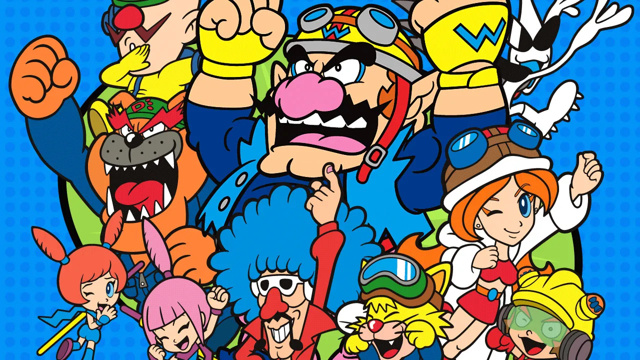 Backdrop artwork for WarioWare, Inc.: Mega Party Game$!