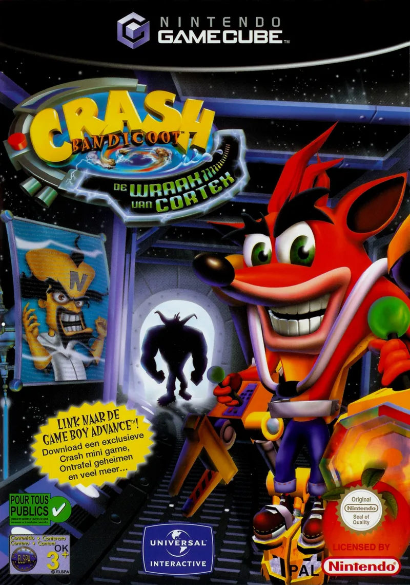 Crash Bandicoot: The Wrath of Cortex box art