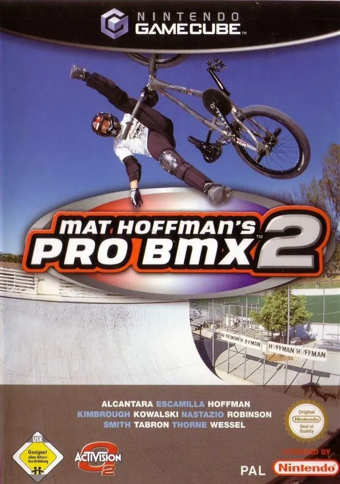 Mat Hoffman's Pro BMX 2 box art