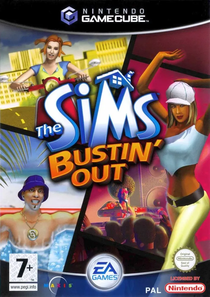 The Sims: Bustin' Out box art