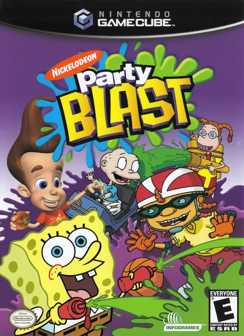 Nickelodeon Party Blast box art