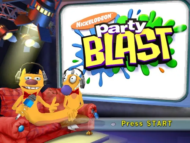 Backdrop artwork for Nickelodeon Party Blast