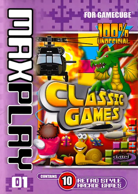 Backdrop artwork for Maxplay Classic Games: Volume 1
