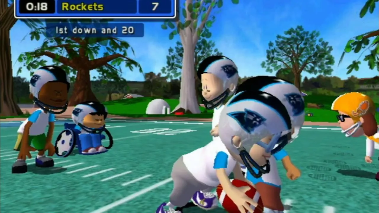 Backdrop artwork for Backyard Football