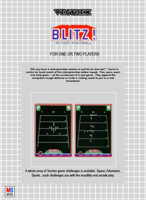 Blitz!: Action Football box back