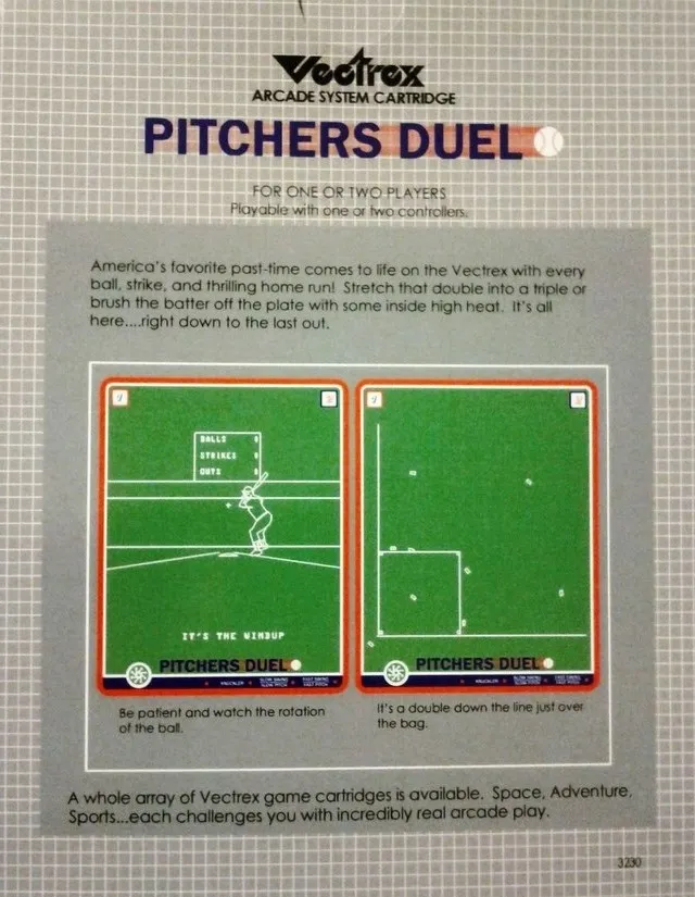 Pitcher's Duel box back